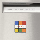 Aimant Puzzle Cube Jouet 1980 Personnalisé (In Situ (Lave-vaisselle))