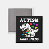 Aimant Puzzle de dinosaure T-Rex pour la sensibilisation (Recto/Verso)