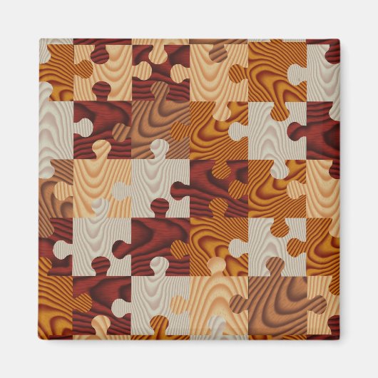 Aimant Puzzle de Faux (Devant)