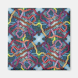 Aimant Puzzle perpétuel Tuile Kinectrique 4