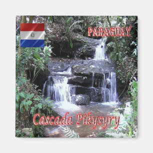 Aimant PY - Paraguay - Cascade de Pikysyry