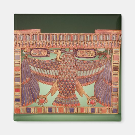 Aimant Pylon pectoral décoré avec le vautour (Devant)