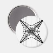 Aimant Pylons Électricité (Recto/Verso)