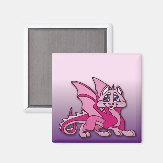 Aimant Pynky le dragon (Recto/Verso)