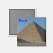 Aimant Pyramide - Égypte (Recto/Verso)