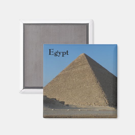 Aimant Pyramide - Égypte (Recto/Verso)