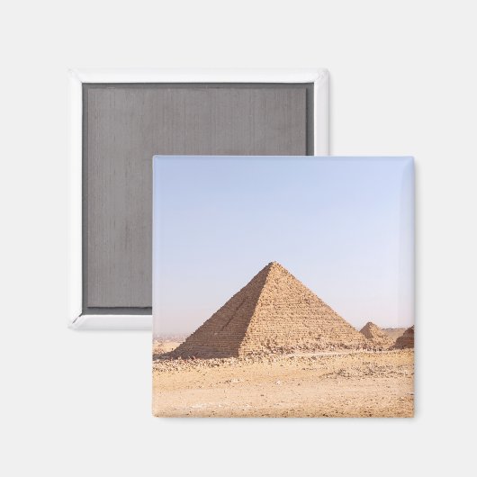 Aimant Pyramides d'Égypte (Recto/Verso)