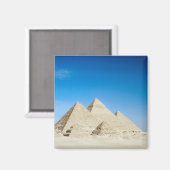 Aimant Pyramides égyptiennes (Recto/Verso)