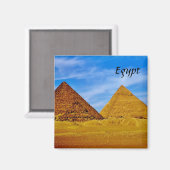 Aimant Pyramides égyptiennes à Gizeh (Recto/Verso)
