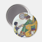 Aimant Q est pour Queen (Recto/Verso)