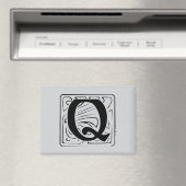 Aimant Q Monogramme noir (In Situ (Lave-vaisselle))