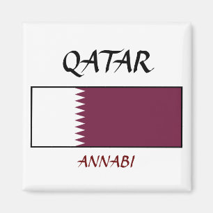 Aimant Qatar Flag "ANNABI"
