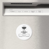 Aimant Qr Code Nom commercial Minimal wifi Détails (In Situ (Lave-vaisselle))