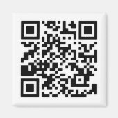 Aimant Qr Code RickRoll Gif (Devant)
