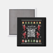 Aimant Qr Trump Dance Code Président Analyse De L'Instruc (Recto/Verso)