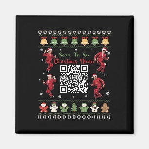 Aimant Qr Trump Dance Code Président Dance Code Noël