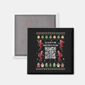 Aimant Qr Trump Dance Code President Scan For Instruction (Recto/Verso)