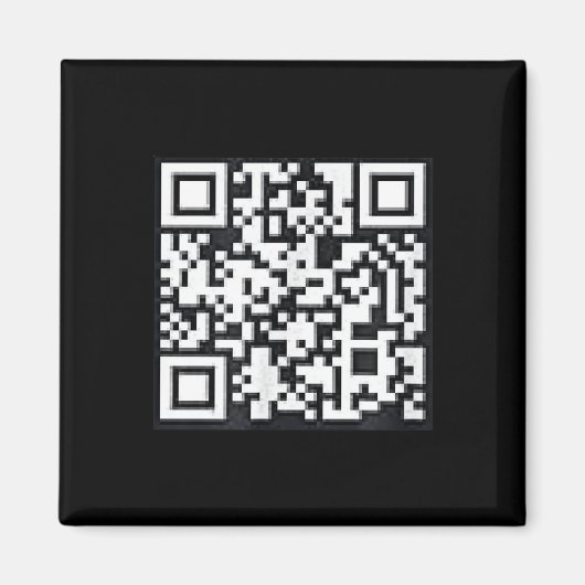 Aimant Qr Trump Président Trump Dance Code Funny Uni (Devant)