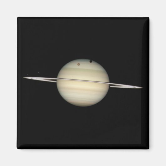 Aimant Quadruple transit de la Lune de Saturne (Devant)
