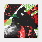 Aimant quads. (Devant)