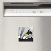 Aimant quads. piste de saleté. (In Situ (Lave-vaisselle))