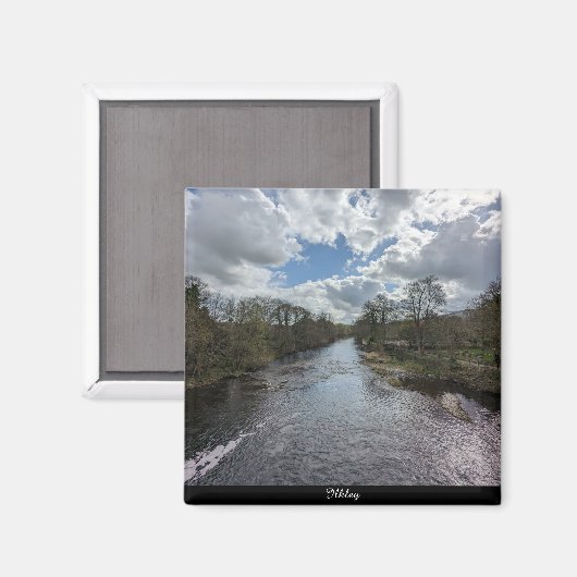 Aimant Quai de rivière (Recto/Verso)