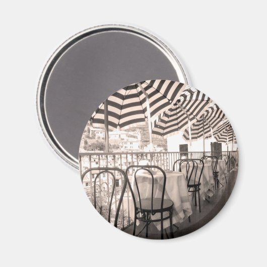 Aimant Quaint restaurant balcony (Recto/Verso)