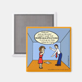 Aimant Qualifications appropriées ~ comics hilarants et d (Recto/Verso)