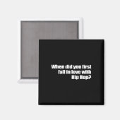 Aimant Quand Êtes-Vous Tombé Amoureux Pour La Première Fo (Recto/Verso)