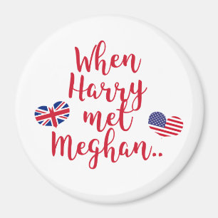 Aimant Quand Harry rencontra Meghan  Fun Mariage royal