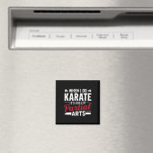 Aimant Quand je fais du karaté, ça s'appelle Partial Arts (In Situ (Lave-vaisselle))