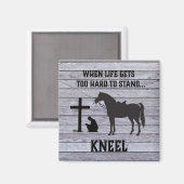 Aimant Quand la vie devient dure, Kneel (Recto/Verso)