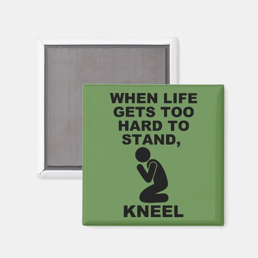 Aimant Quand La Vie Devient Trop Difficile Pour Se Tenir (Recto/Verso)