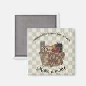 Aimant Quand La Vie Vous Met À L'Écran (Recto/Verso)