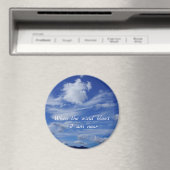 Aimant Quand le vent souffle je suis près ~ Guardian Ange (In Situ (Lave-vaisselle))