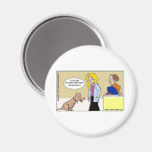 Aimant Quand Les Chiens R Les Maîtres Drôle Dons & Tee - (Recto/Verso)