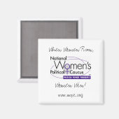 Aimant Quand les femmes courent ... (Recto/Verso)