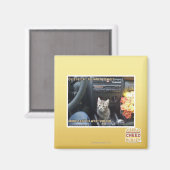 Aimant Quand les fleurs ne suffisent pas (Recto/Verso)