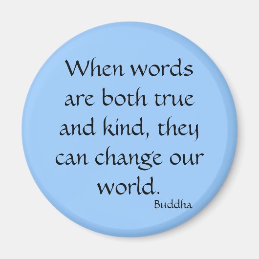 Aimant Quand les mots sont à la fois vrais et gentils... (Devant)