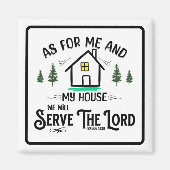 AIMANT QUANT À MOI ET À MA MAISON, NOUS SERONS L'ÉTERNEL (Devant)