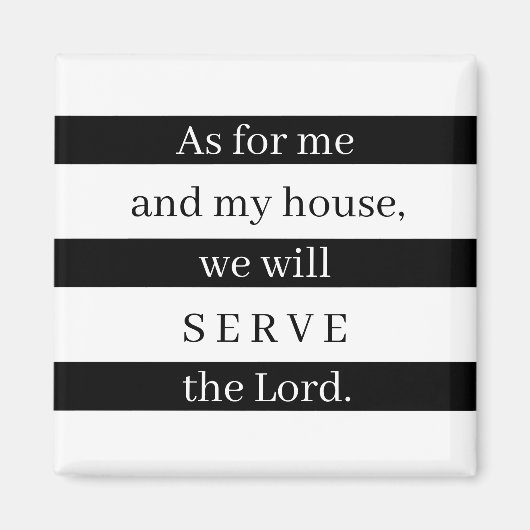 Aimant Quant à moi et ma maison (Devant)