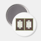 AIMANT QUARAN (Recto/Verso)