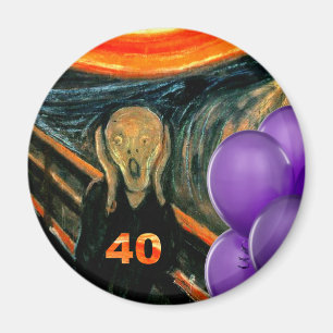 Aimant Quarantième anniversaire drôle