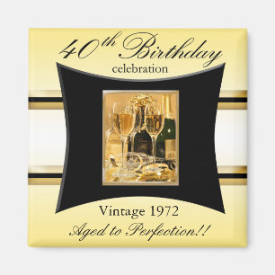 Aimant Quarantième cadeau du cru 1972