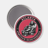 Aimant Quartier Fauteuil - Football Atlanta (Recto/Verso)