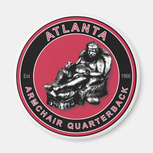 Aimant Quartier Fauteuil - Football Atlanta (Devant)