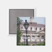 Aimant Quartier français de la Nouvelle-Orléans (Recto/Verso)