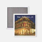 Aimant Quartiers français, Nouvelle-Orléans (Recto/Verso)