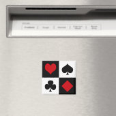 Aimant Quatre combinaisons de cartes (In Situ (Lave-vaisselle))