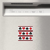 Aimant Quatre combinaisons de cartes (In Situ (Lave-vaisselle))